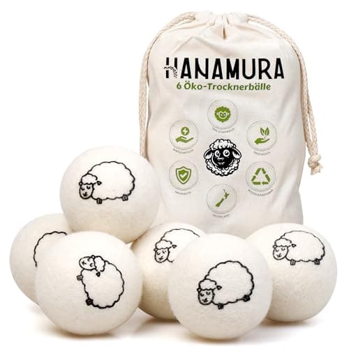 Hanamura XXL Palline per Asciugatrice